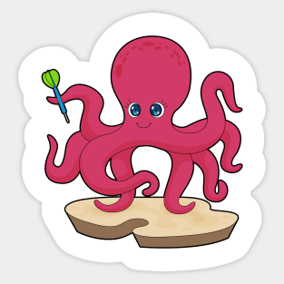 Octopus Darts Dart Sticker